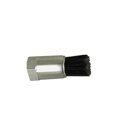 Gordon Brush 1/4 D Body Goat Hair Fill .038 Orifice Female Thread Flow Thru Brush, PK6 901198G